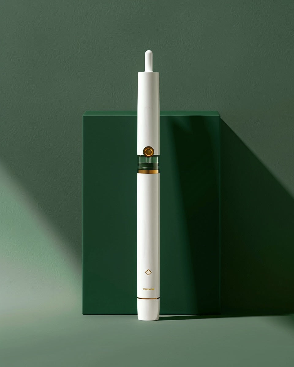 NADPure pen in use — at-home lifestyle