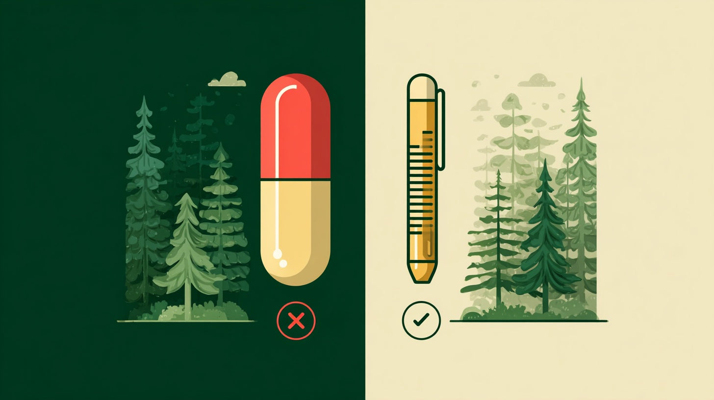 Oral supplement vs NADPure pen delivery